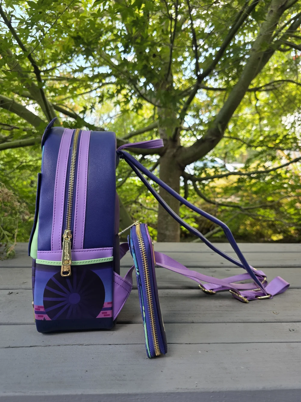 Loungefly Disney Hocus Pocus Backpack And Wallet